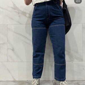 Shelter Brewers in raw denim - size 8